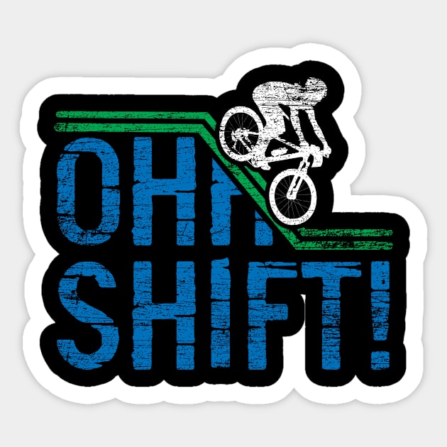 Funny Bicycling Sticker by shirtsyoulike